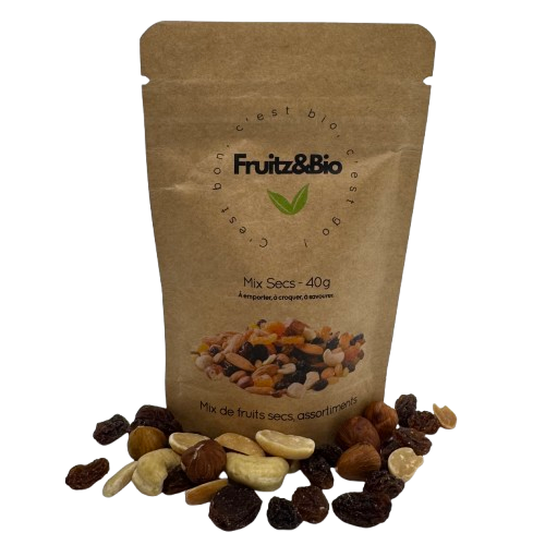 Lot 100 Sachets de 40g - Mix Bio Secs